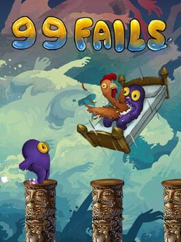Upcoming Nintendo console game 99 Fails cover art