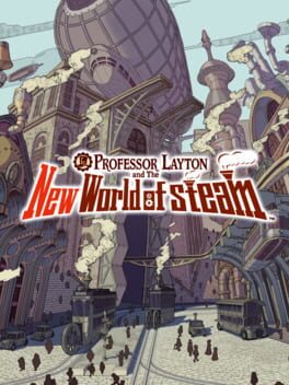 Upcoming Nintendo console game Professor Layton and the New World of Steam cover art
