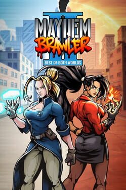 Upcoming Nintendo console game Mayhem Brawler II: Best of Both Worlds cover art