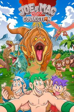 Upcoming Nintendo console game Joe & Mac: Retro Collection cover art
