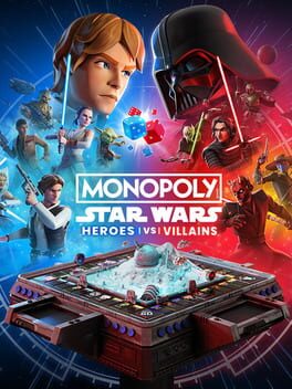 Upcoming Nintendo console game Monopoly: Star Wars Heroes vs. Villains cover art