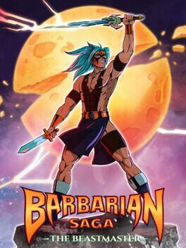 Upcoming Nintendo console game Barbarian Saga: The Beastmaster cover art