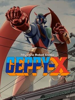 Upcoming Nintendo console game 70s-style Robot Anime Geppy-X cover art