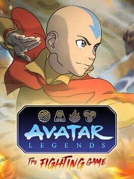 Upcoming Nintendo console game Avatar Legends: The Fighting Game cover art