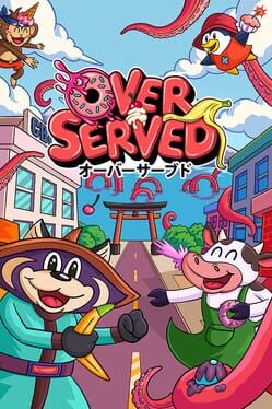 Upcoming Nintendo console game Overserved: Food Fighters! cover art