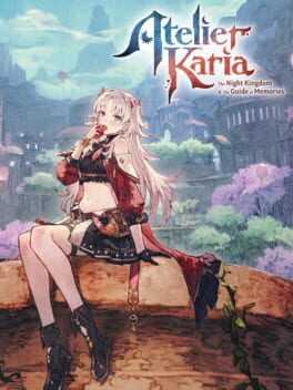 Upcoming Nintendo console game Atelier Karia: The Night Kingdom & the Guide of Memories cover art