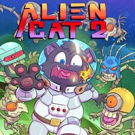 Upcoming Nintendo console game Alien Cat 2: Retro Collection cover art