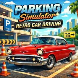 Upcoming Nintendo console game Parking Simulator: Retro Car Driving cover art