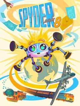 Upcoming Nintendo console game Spyder: Agent 8 cover art