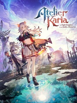 Upcoming Nintendo console game Atelier Karia: The Night Kingdom & the Guide of Memories cover art