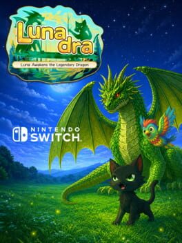 Upcoming Nintendo console game Lunadra: Luna Awakens the Legendary Dragon cover art